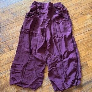 Free People Intimately- Pretty Please Pants - NWOT - Size XS